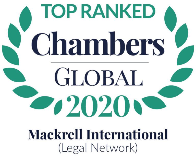 Vancutsem LEADING GLOBAL NETWORK MACKRELL INTERNATIONAL IN CHAMBERS GUIDE AS FOR EIGHTH YEAR RUNNING.